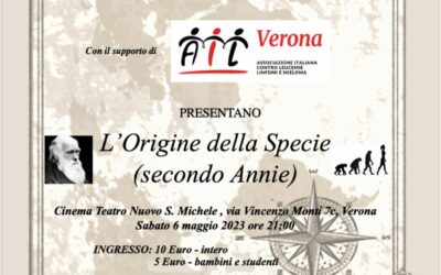 “L’origine della specie (secondo Annie)”: spettacolo musicale di beneficenza sabato 6 maggio a San Michele