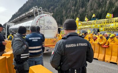 Dal latte alla verdura all’uva: ecco l’elenco delle contraffazioni “beccate” dalla Coldiretti al Brennero