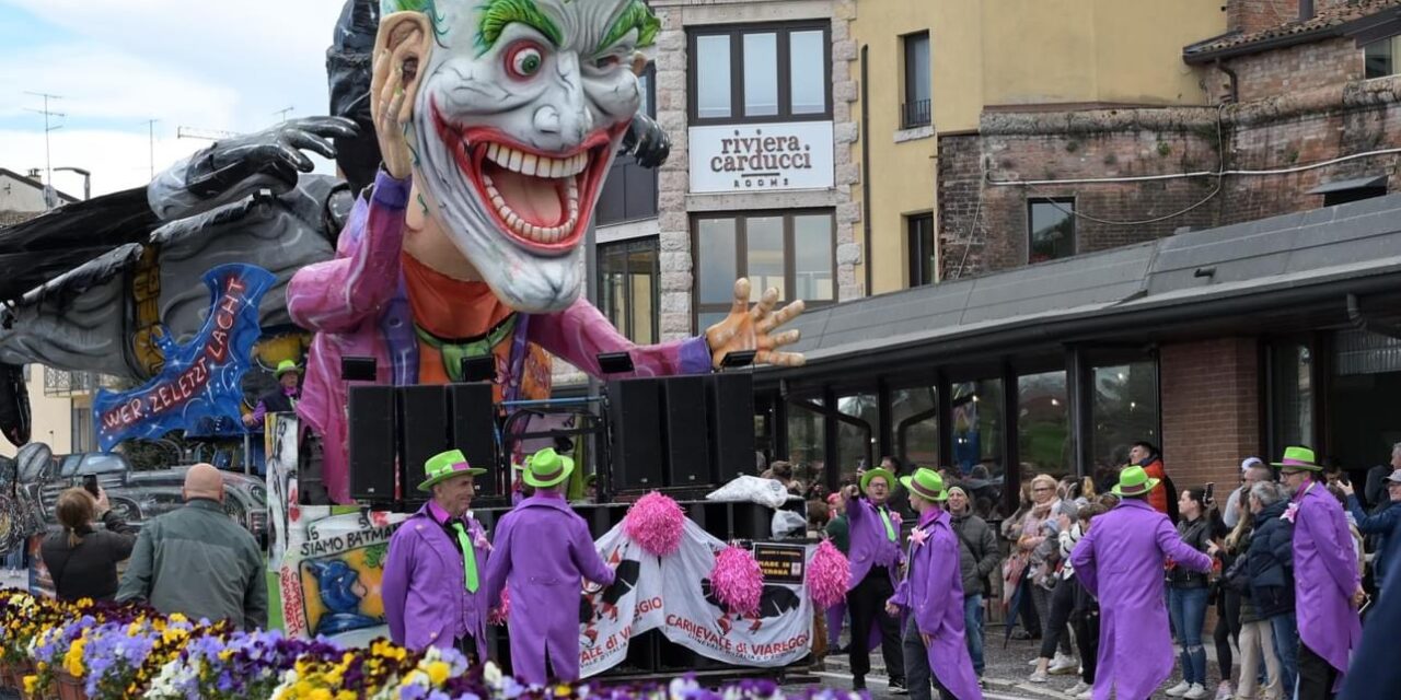 Il Carnevale a Peschiera. Modifiche alla viabilità