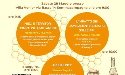 VILLA VENIER OSPITA IL CONVEGNO DEI COMUNI AMICI DELLE API “API, MIELI, TERRITORI E CAMBIAMENTI CLIMATICI”  