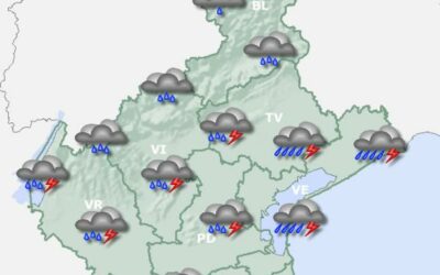 Meteo, attenzione a questo pomeriggio: attese forti piogge