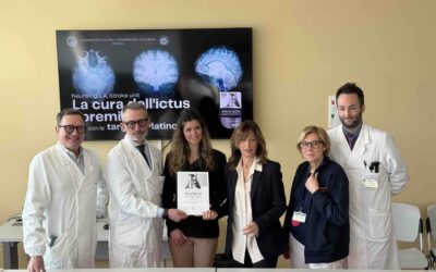 Neurologia. Stroke Unit premiata con la targa Platino per la cura dell’ictus nei primi 20 minuti