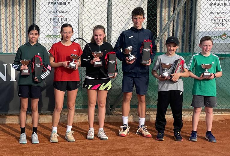 Grandi numeri al 6° trofeo Pellini under 12-14-16 al Real Tennis