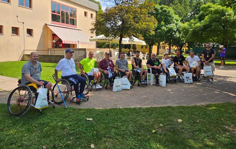 A Sommacampagna sono scesi in campo i giocatori wheelchair