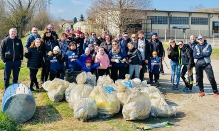 A LEGNAGO, “PLASTIC FREE” HA RACCOLTO 300 KG DI RIFIUTI LUNGO IL FIUME BUSSÈ